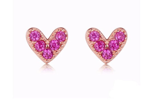 Aretes Pink Love